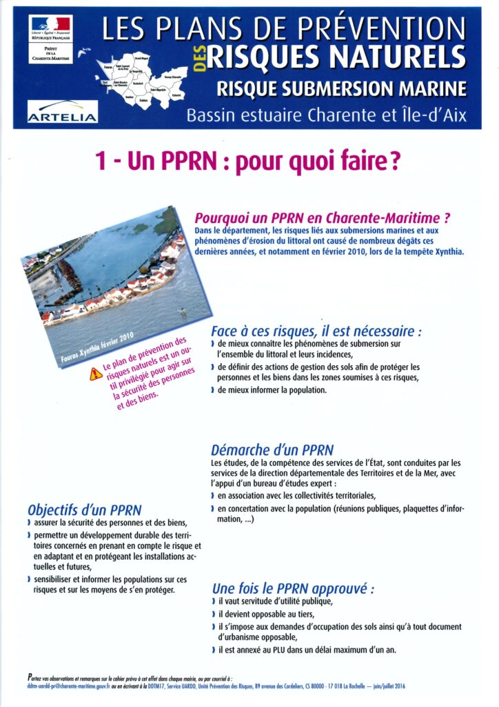 Plan de Prévention des Risque Naturels